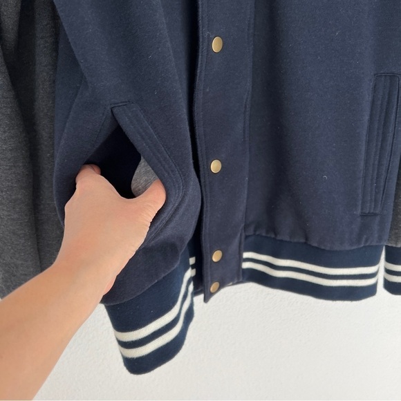 Abercrombie & Fitch Rare Varsity Bomber Basrball Jacket XL - Picture 5 of 9
